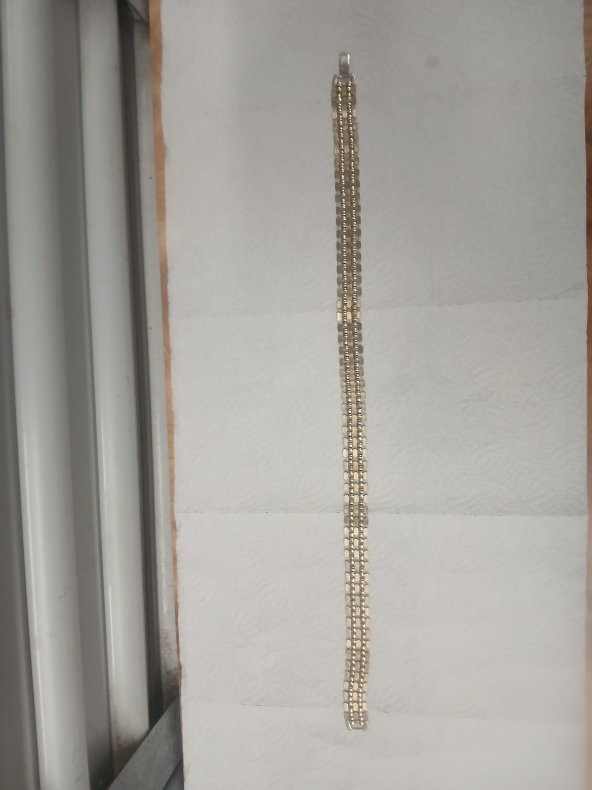 Vintage Gold Tone 18″× 3/4″ Necklace