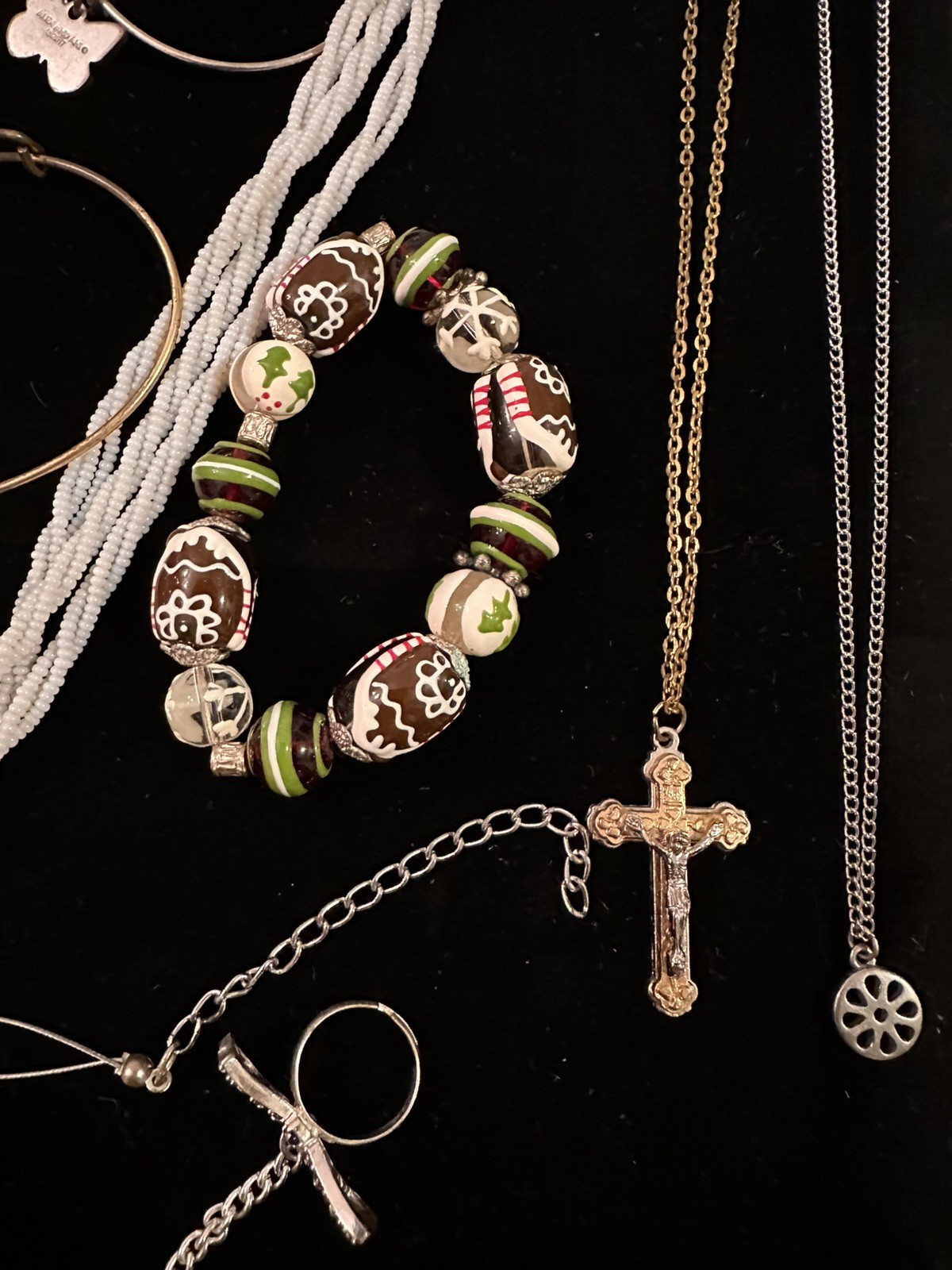 Vintage Costume Jewelry ALL WEARABLE used Lot Some Signed