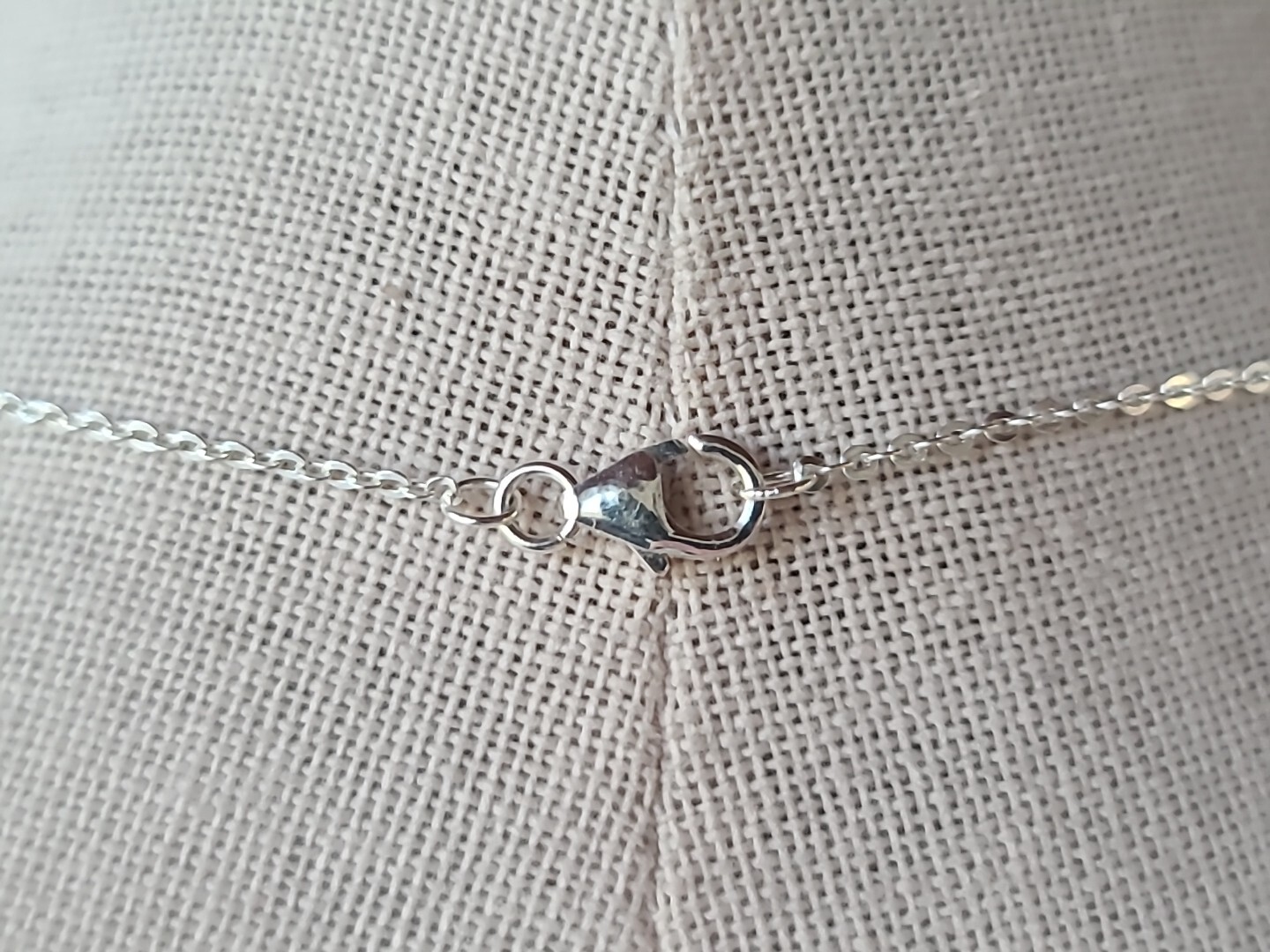 925 CZ Pendant Necklace Vintage