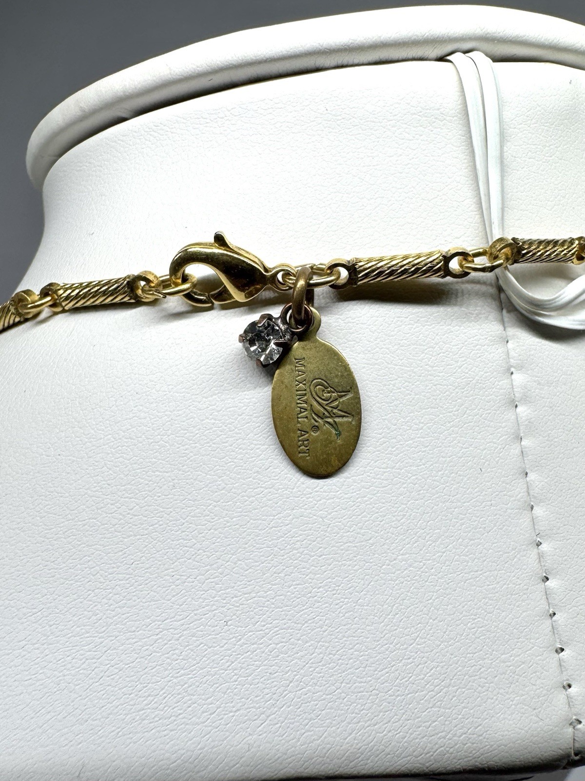 MAXIMAL ART by John Wind Hand Pendant Number “6” Vintage Necklace Jewelry N151
