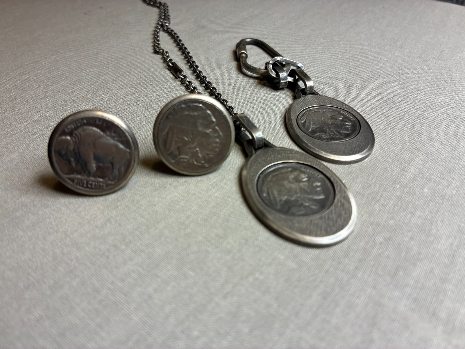Vintage 1970’s US Indian Head Buffalo nickel coin set