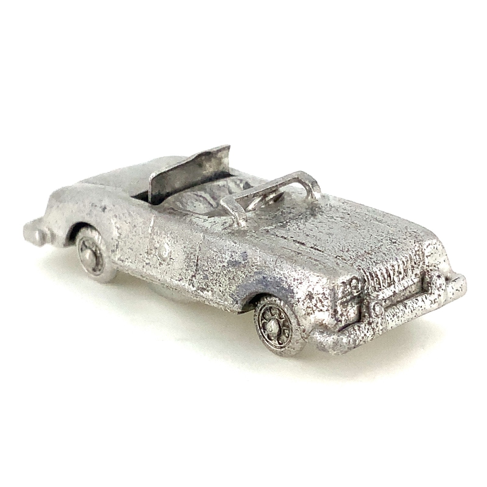 Sterling Silver Vintage Movable Roof Convertible Car Charm