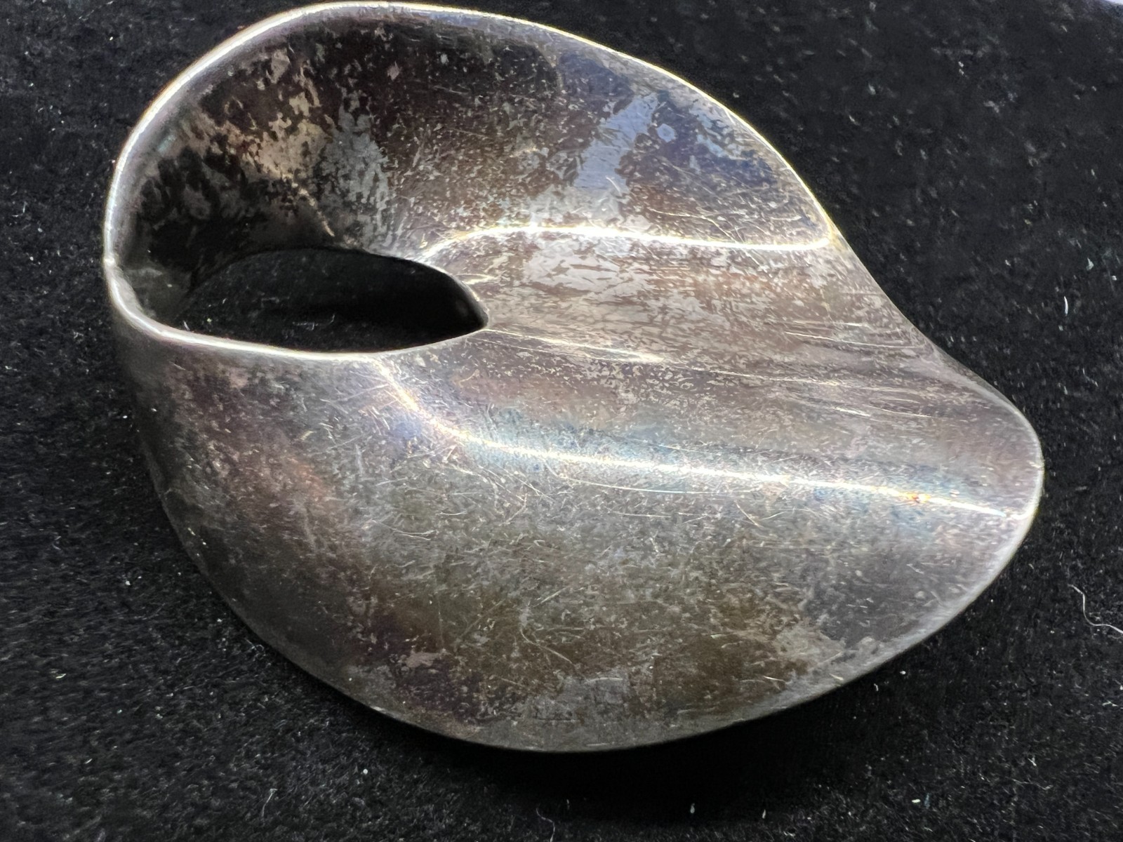 Mexico Modenist Sterling Silver Pin **pin clasp bad, repurpose?** 19.8 grams