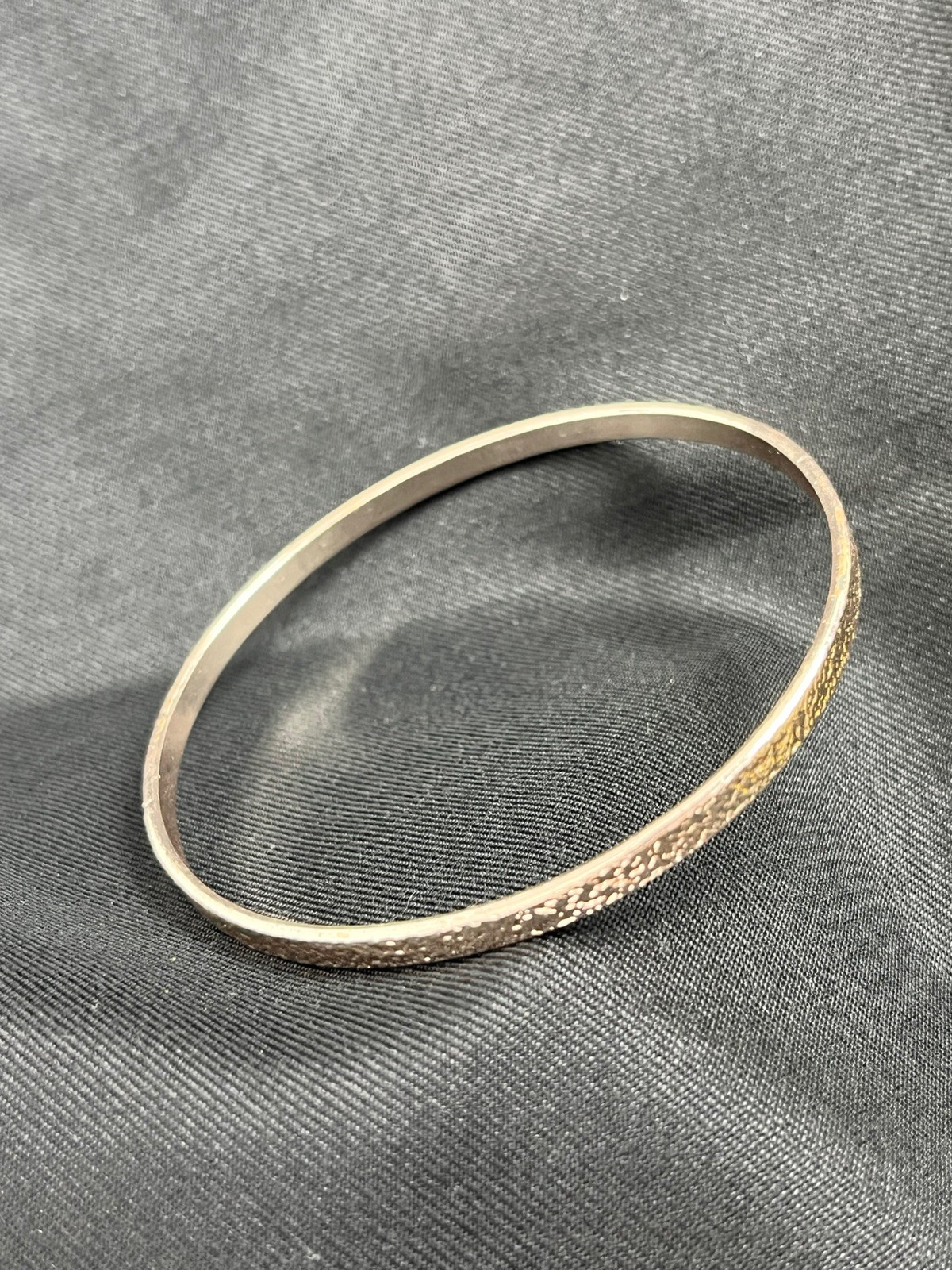 Vintage Gold, Copper, & Silver Tone Bangle Bracelets Set of 4, 1-Branded Monet