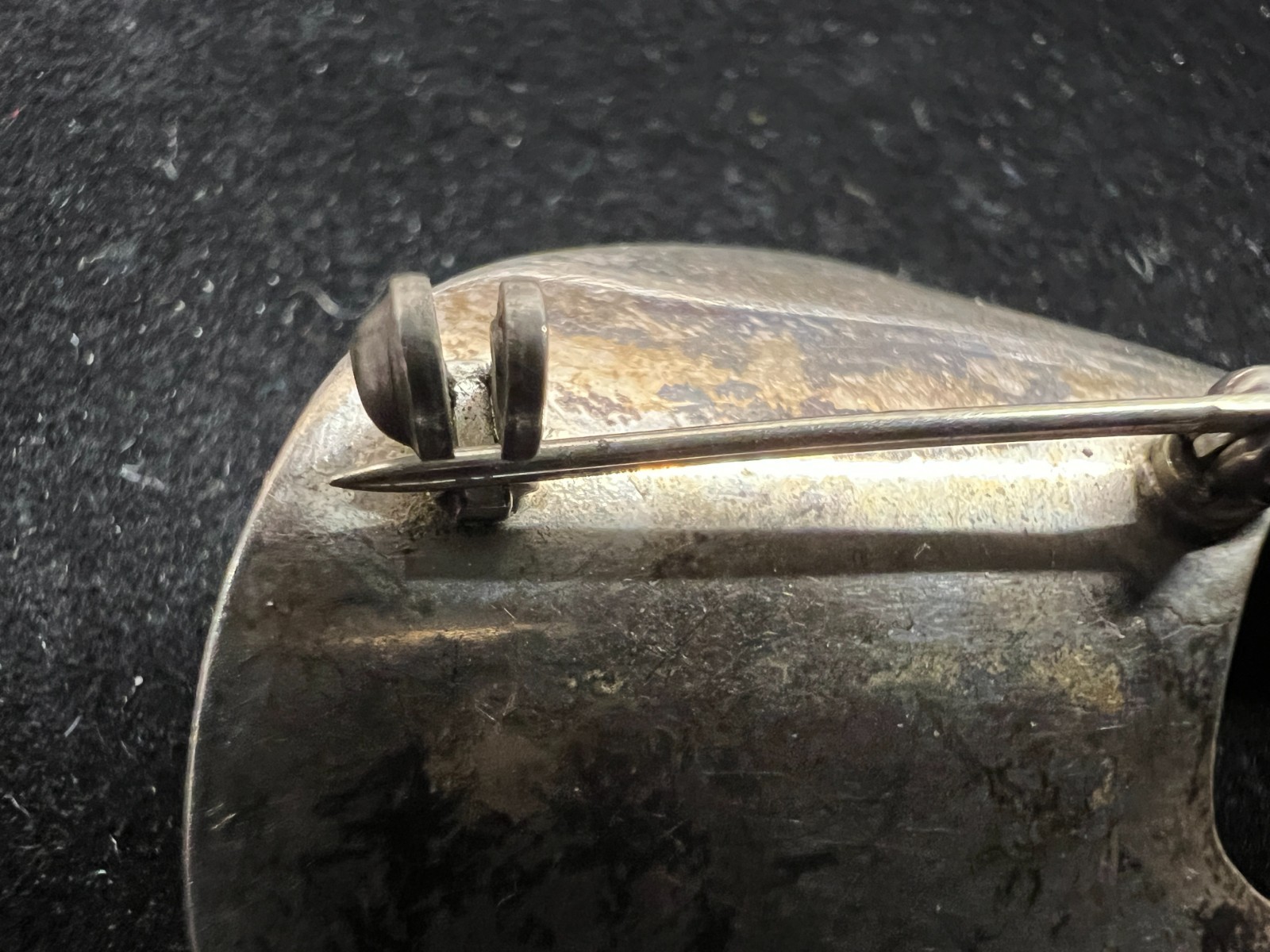 Mexico Modenist Sterling Silver Pin **pin clasp bad, repurpose?** 19.8 grams