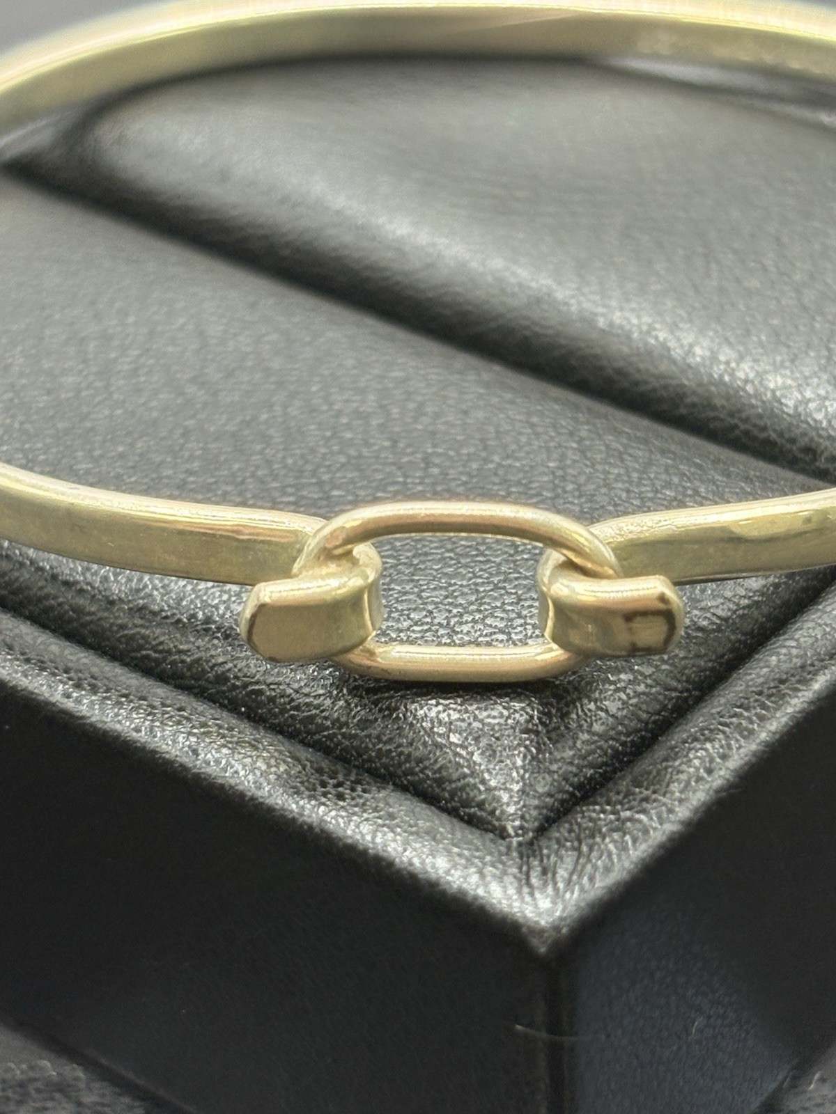 Vintage Sterling Silver Hook 7″ Clasp Bangle Bracelet 10 Grams Mexico F24