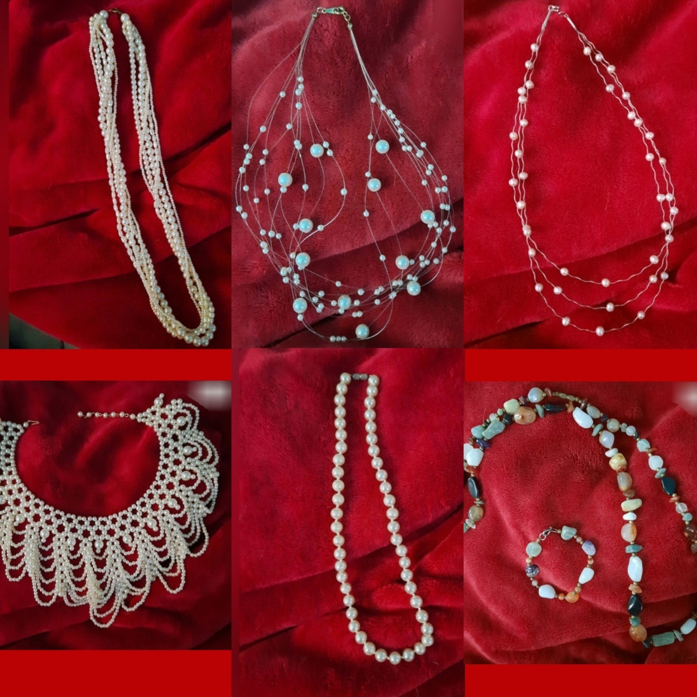 vintage costume jewelry large lot all wearable