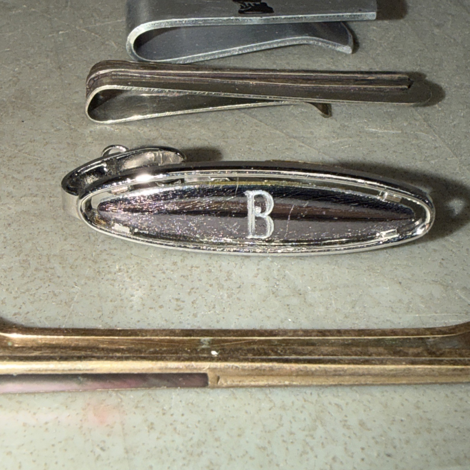12 Vintage Tie Clips Dante, Swank, Continental & More
