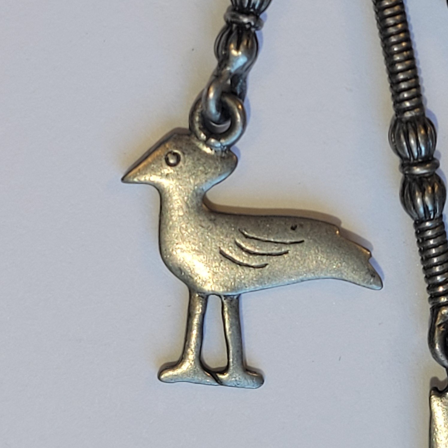 Southwestern Pewter Dangle Earrings Roadrunner Horse Coyote Or Wolf Vintage