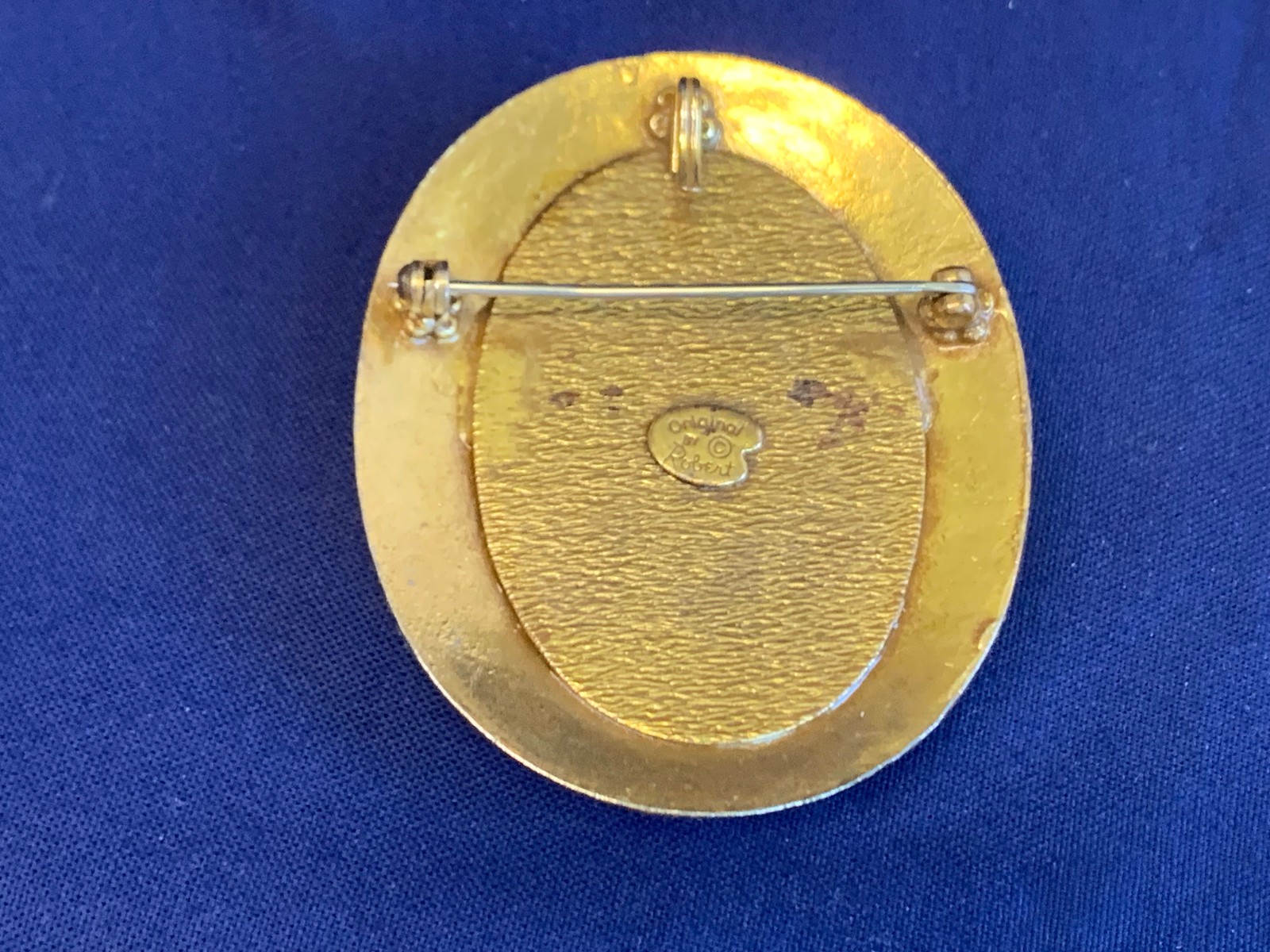 Vtg Original by Robert Pin / Pendant Combo Costume Jewelry Portrait Brooch
