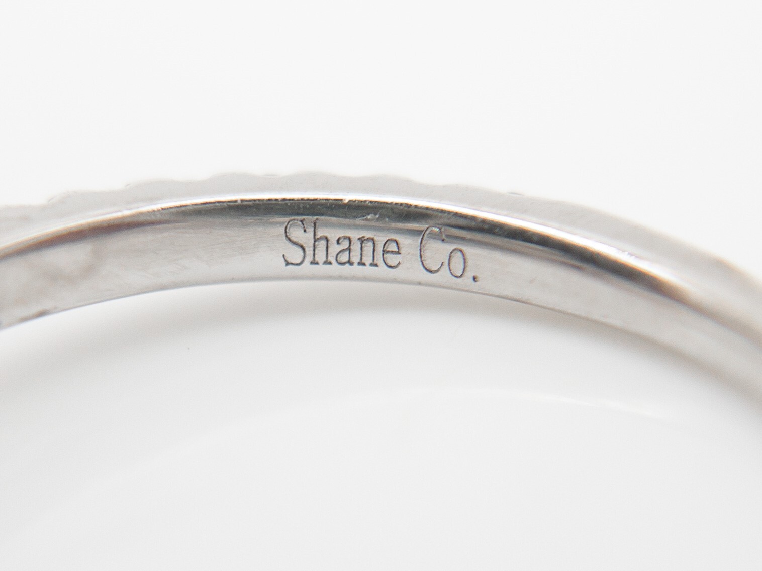 Designer $6000 1.75ct Champagne VS G Diamond 14k White Gold Wedding Ring