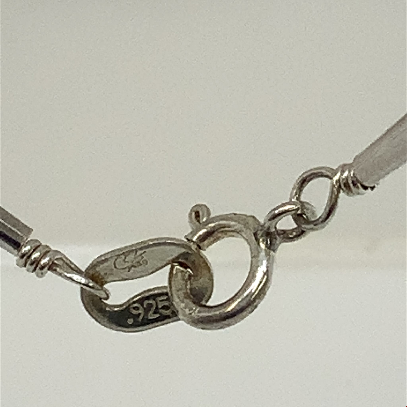 Vtg Signed 925 Carolyn Pollack Liquid Silver Multi Strand Design Necklace 20 1/4