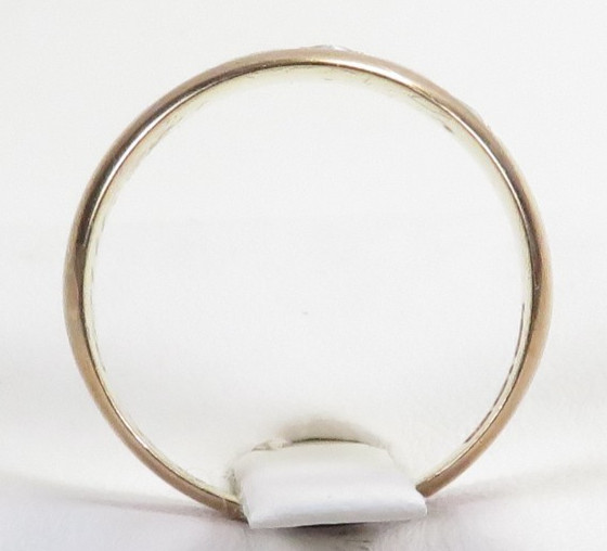 Victorian Seed Pearl Wedding Right Hand Ring 13K Rose Gold Size 7 UK-N1/2