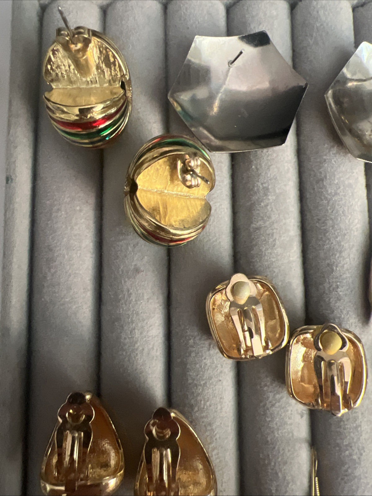 Vintage Earrings lot Monet Avon More 9 pairs