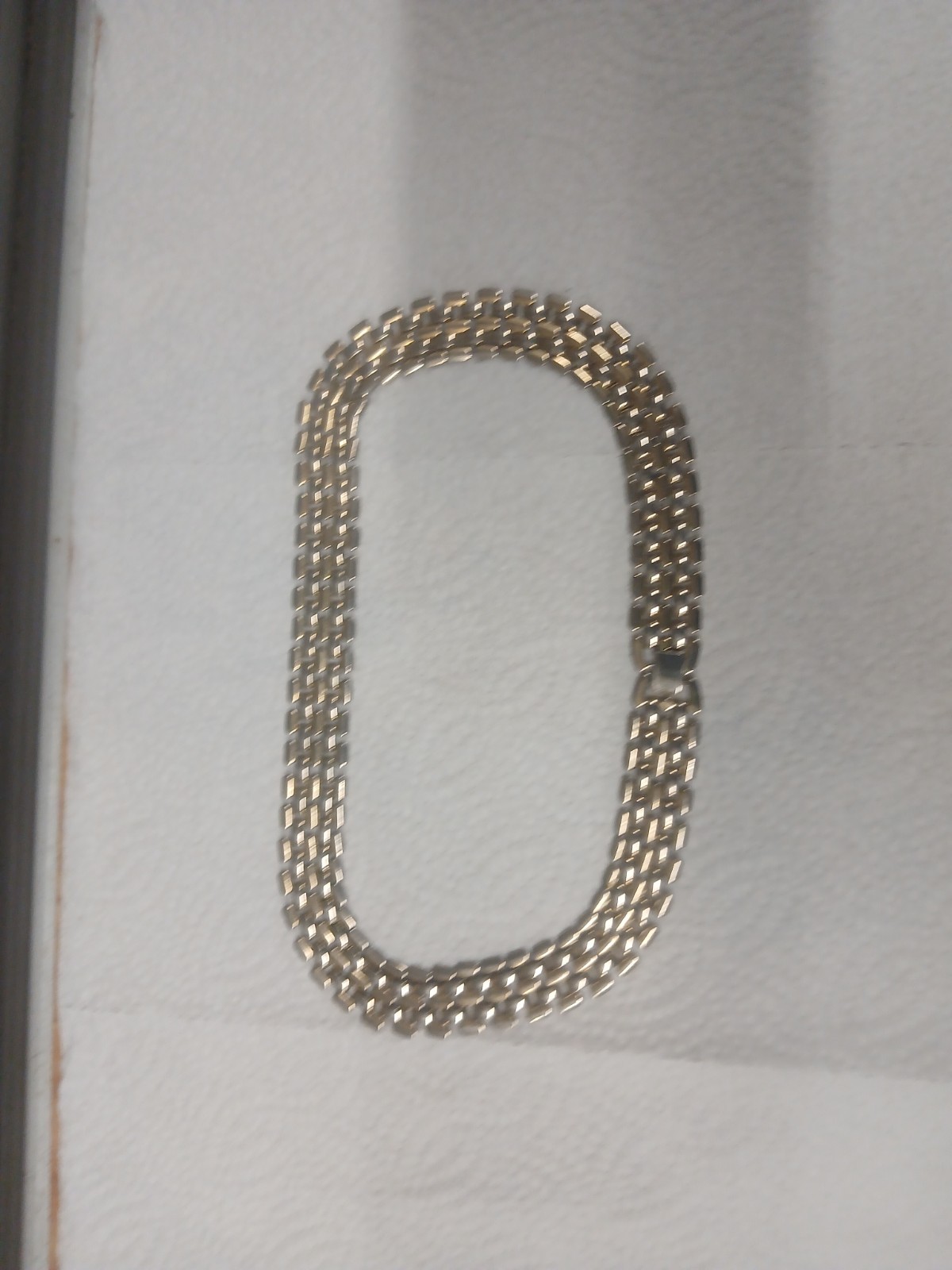 Vintage Gold Tone 18″× 3/4″ Necklace