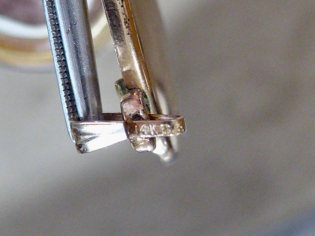 VICTORIAN 14K Y GOLD FILLED SHOOTING STARS LOCKET 1 1/4″ NECKLACE 1874 DATE