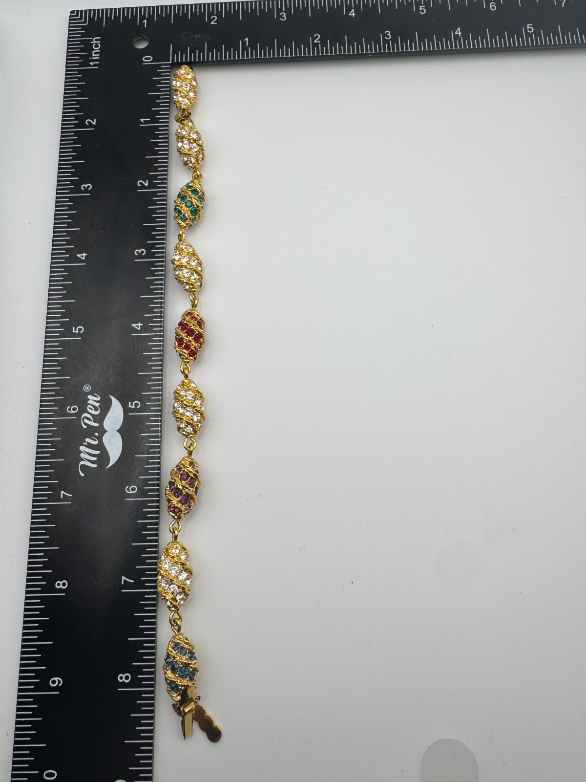 Vintage JBK Bracelet Camrose & Kross Jacqueline Kennedy Royal Easter Egg Link
