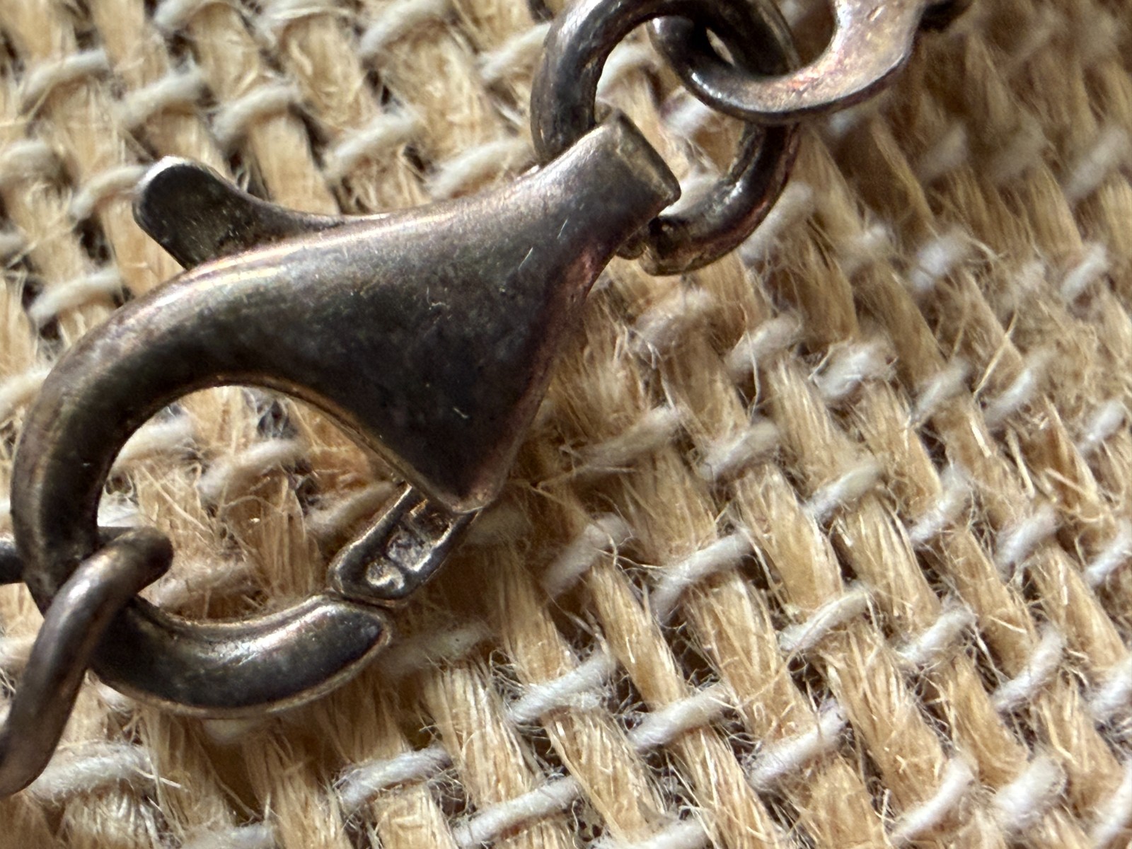 Vtg ATI Mexico .925 Sterling Mahogany Black Obsidian Pendant Suede Necklace