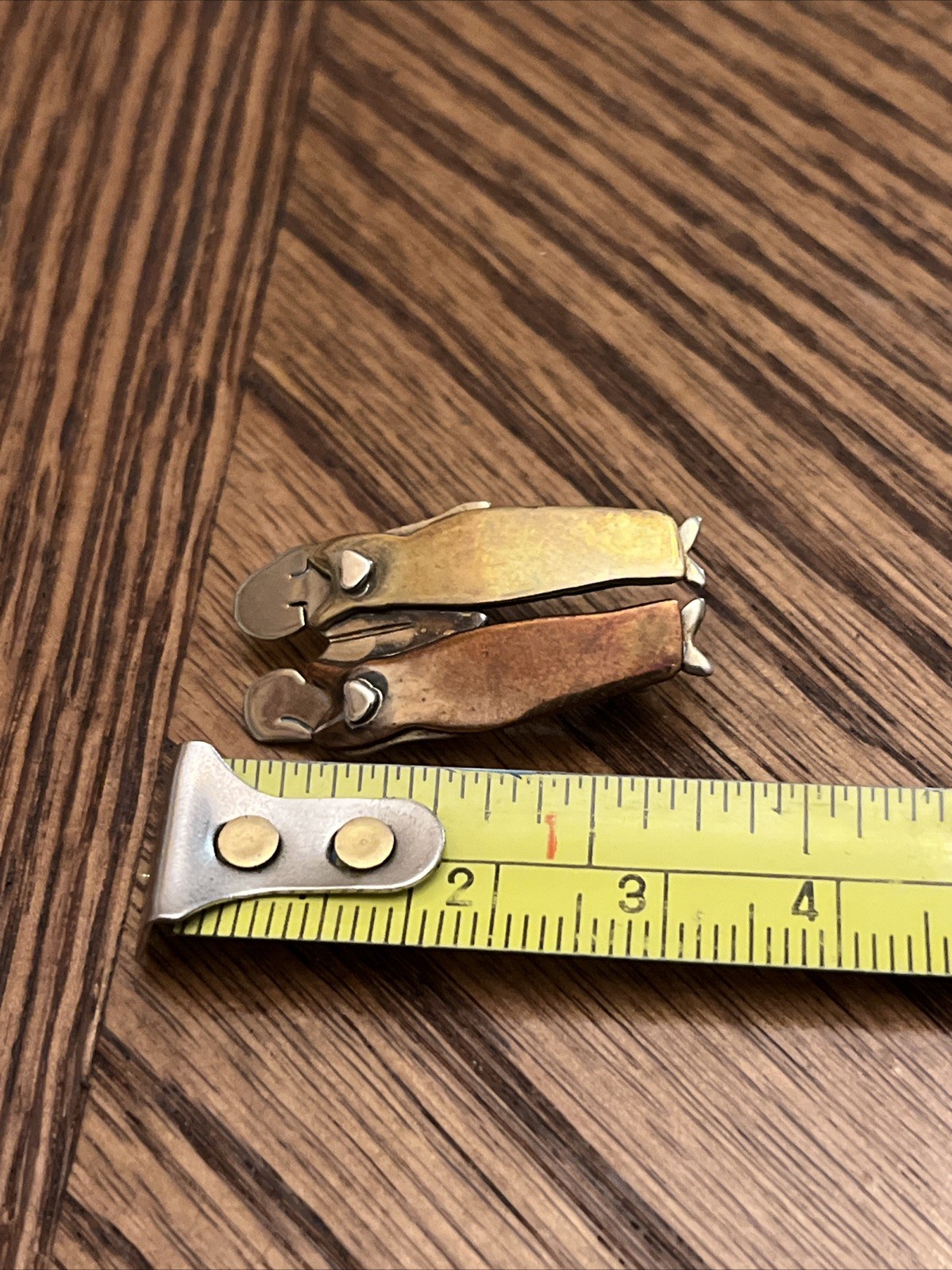 Far Fetched Women Holding Hands Sisters Mixed Metal Sterling Silver VTG Pin