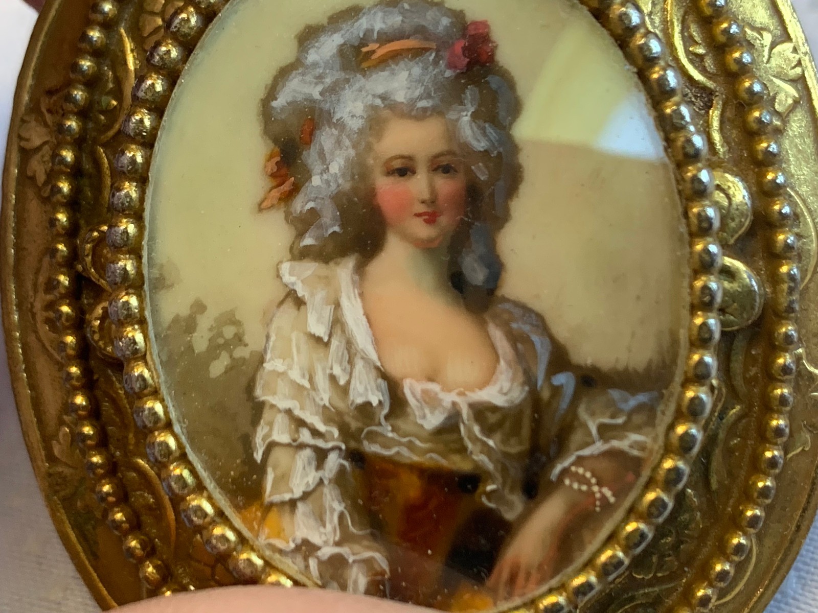 Vtg Original by Robert Pin / Pendant Combo Costume Jewelry Portrait Brooch