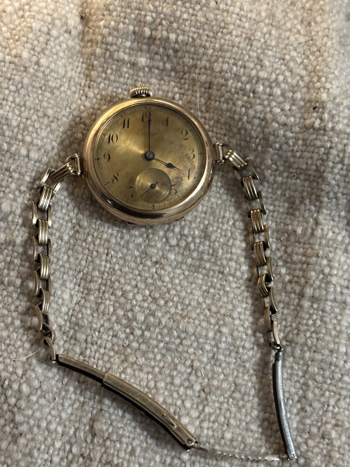 Vintage Gruen Womens 25 Year Gold Filled Wrist Watch RUNNING Manual WindUp 15jwl