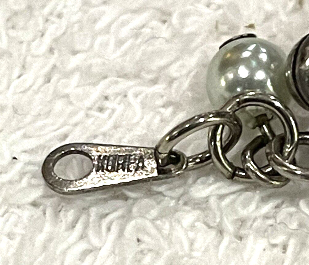Vintage Puff Heart Charm Bracelet Korea