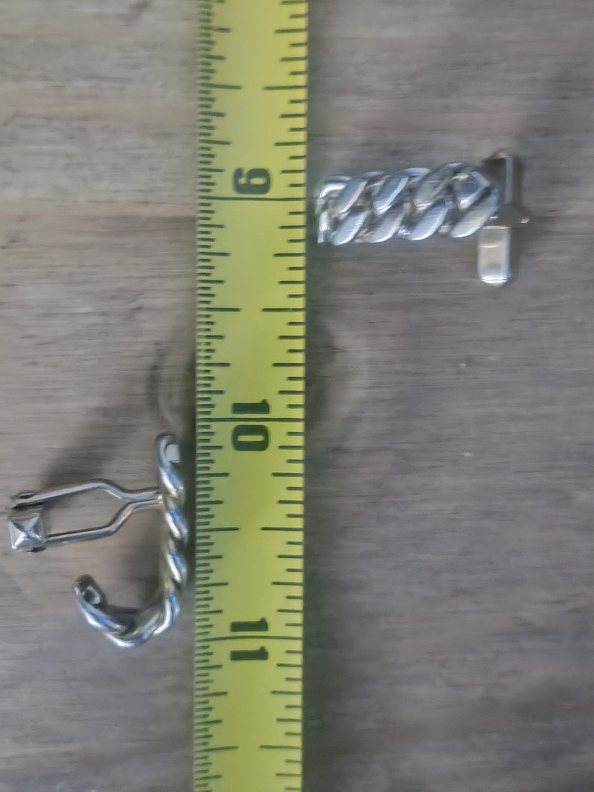 Swank Gold & Silver Chain Cufflinks