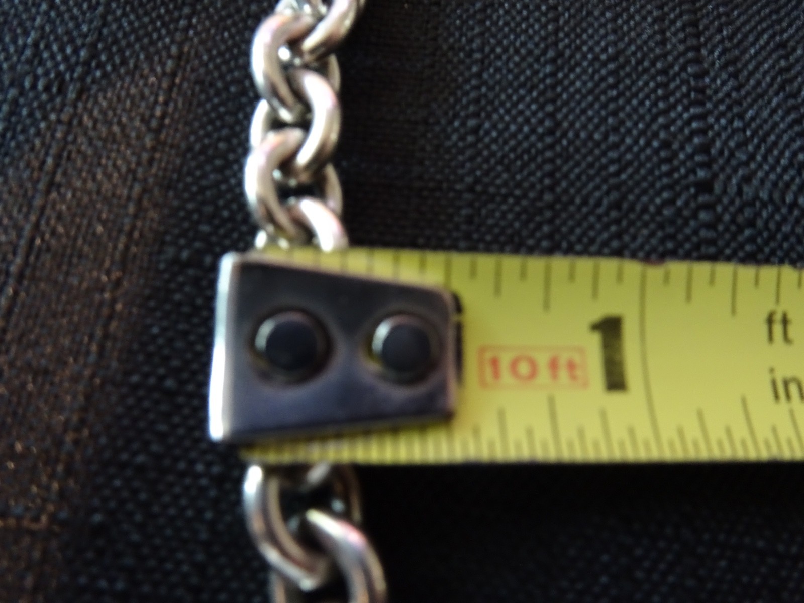 #714 VINTAGE STERLING SILVER MEXICO BRACELET-925–NICE
