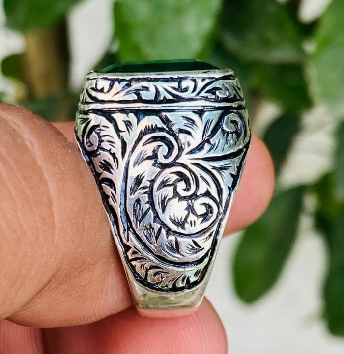 Natural Emerald, Vivid Green Emerald, Rare Find Emerald Stone, Gift For Him