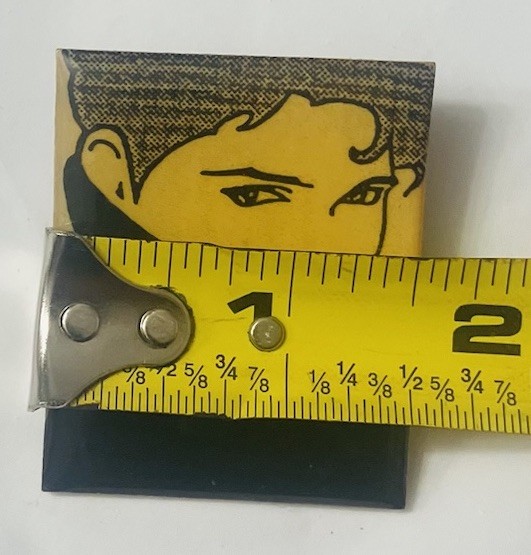 Vintage Art Pin Brooch Lot of 3 | Abstract Face, Music Notes, Portrait | Fashion