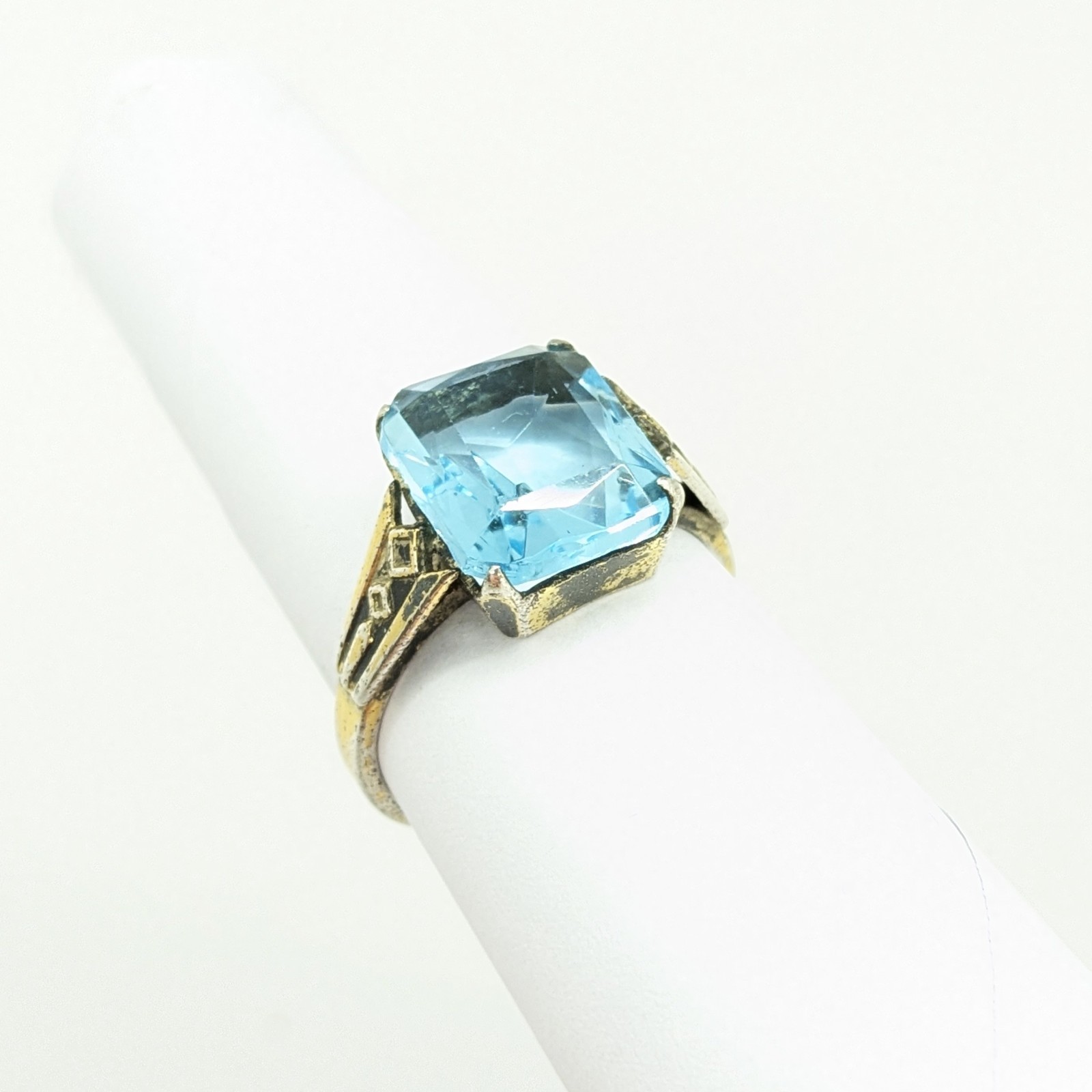 Vintage Luxury Soviet RING Silver⭐875 stamp Star USSR-size: 8US (18.5mm) UA #100