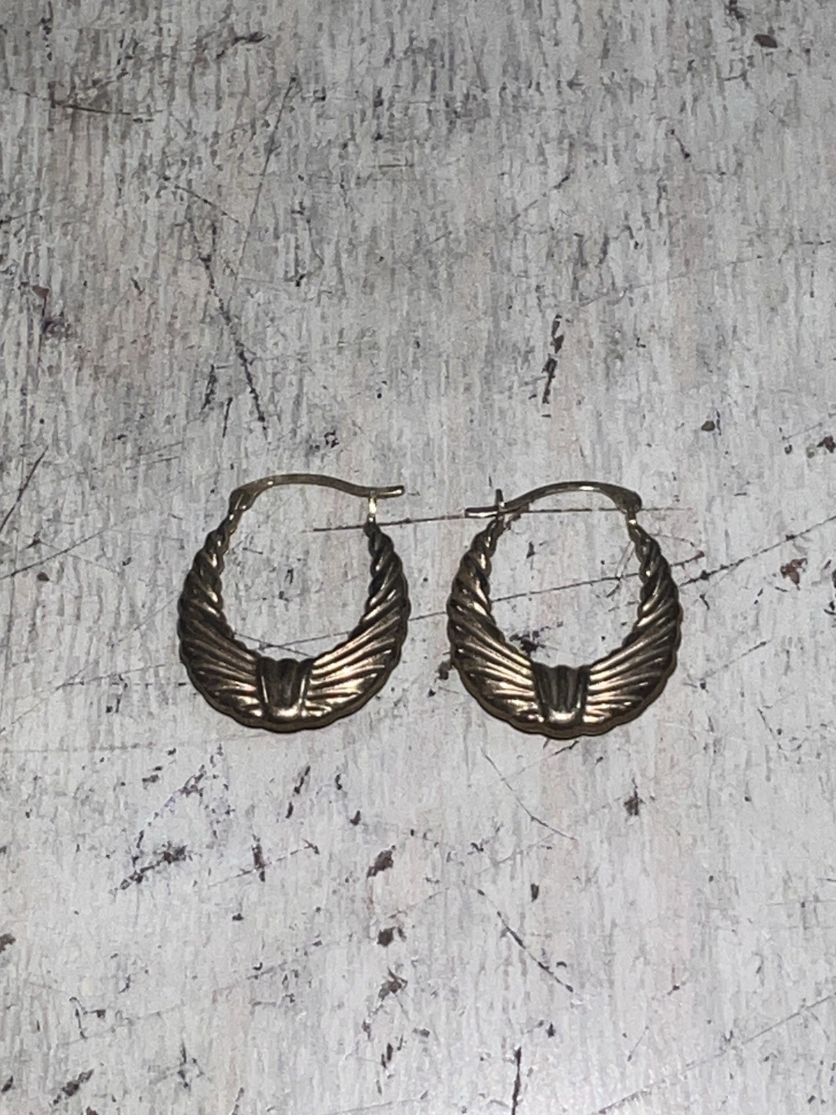 Vintage Sterling Silver Dangle Drop Hoop JCM Earrings 925 Southwest 80s MCM