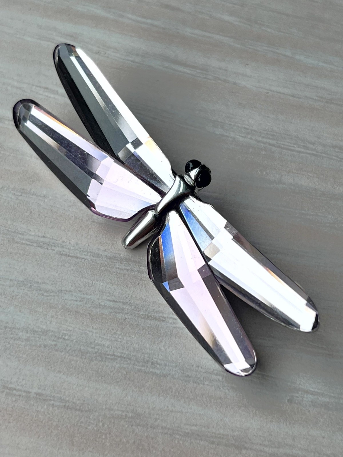Vintage Swarovski Sterling Bug Brooch * excel cond * signed