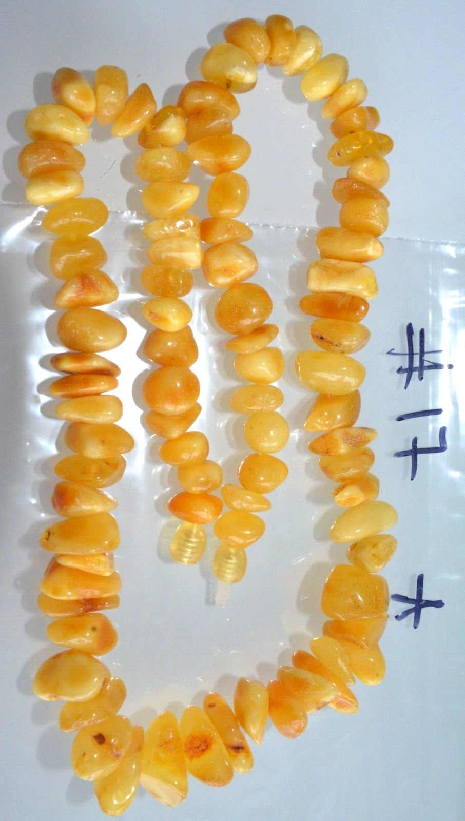 44gr RUSSIAN SOVIET BALTIC AMBER BEAD NECKLACE 琥珀 BRACELET STONE PENDANT EARRING