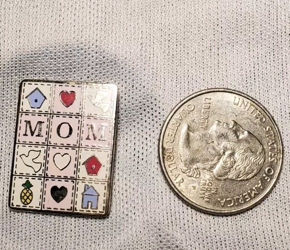 Vintage Mom Patchwork Pin Valley Casting