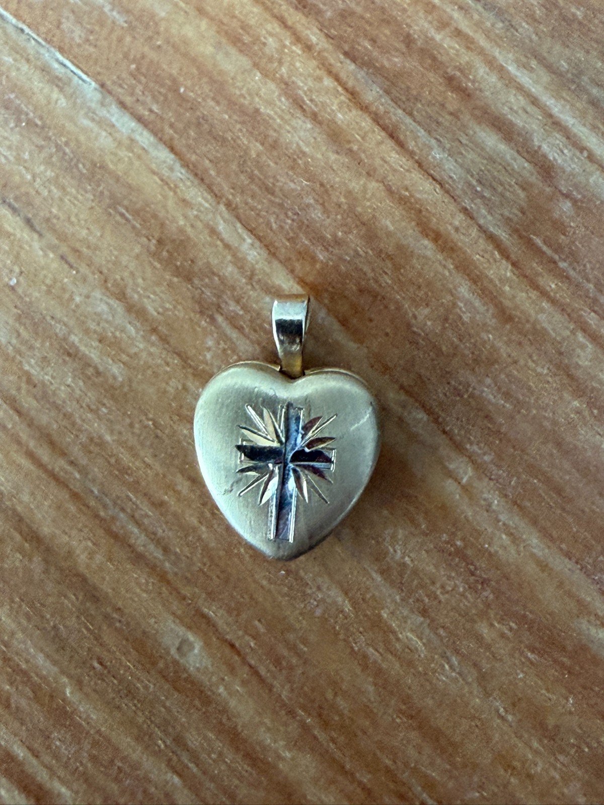 Vintage 14K Gold-Filled Heart Locket