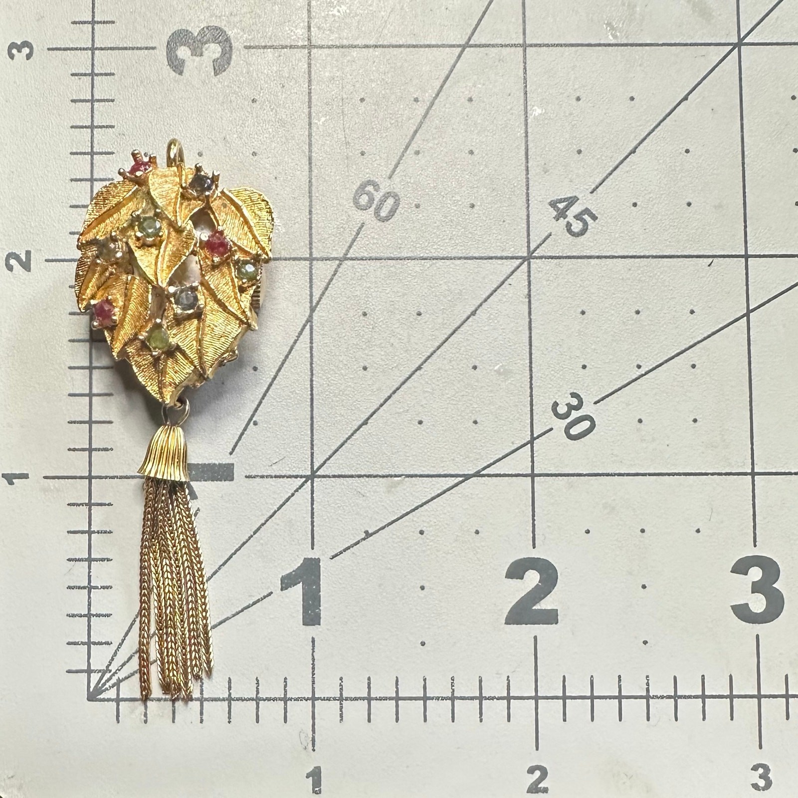 Sheffield vintage gold real ruby sapphire emerald manual automatic watch pendant