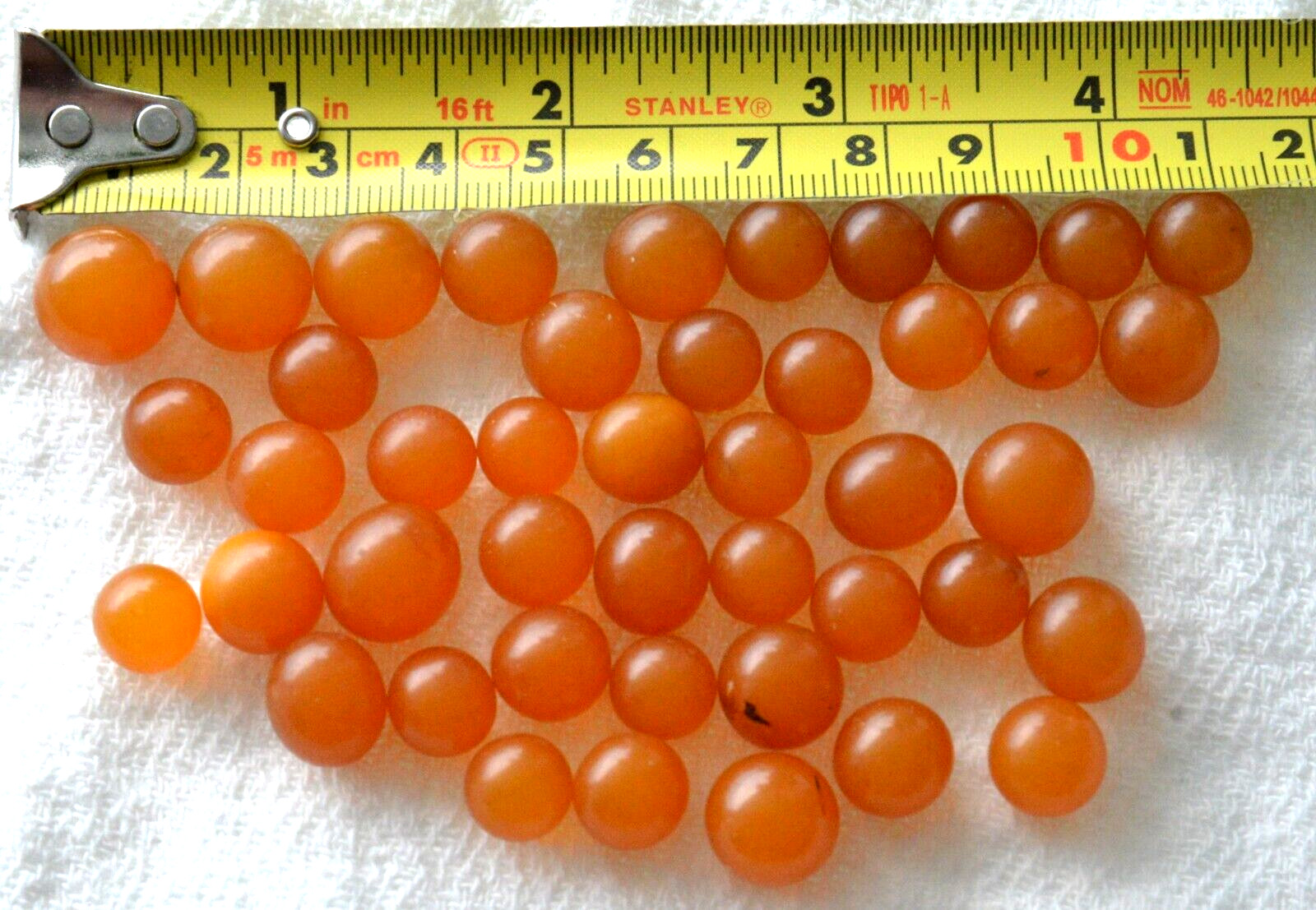 ✅ 30gr RUSSIAN SOVIET BALTIC SEA AMBER BOLLS NECKLACE 老琥珀 BEADS STONE ROCK PIN ☭