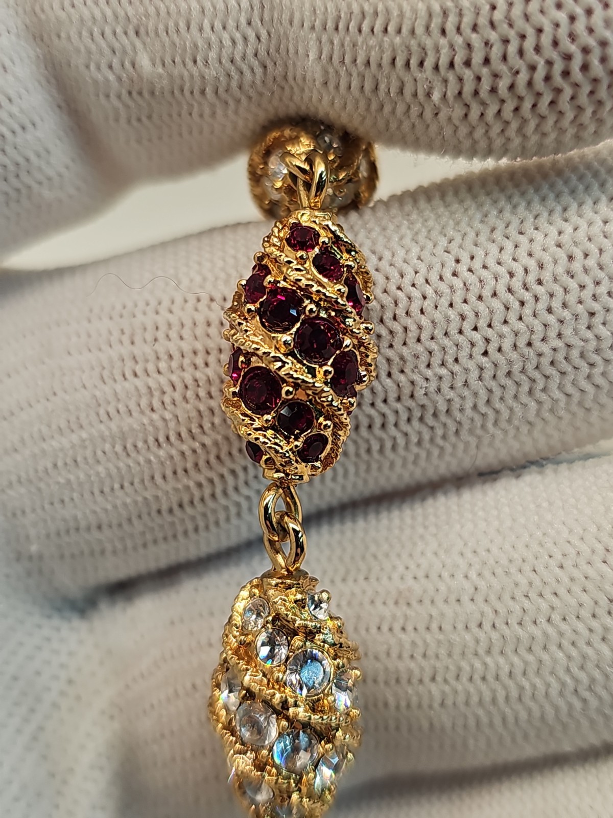 Camrose & Kross Jackie Kennedy JBK Royal Egg Bracelet. Signed JBK