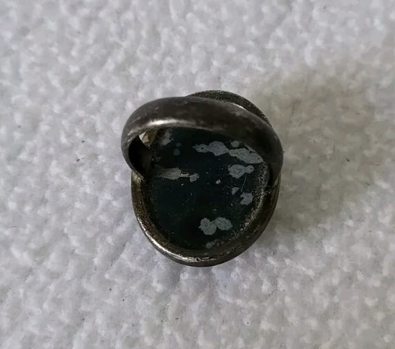 Rare Vtg Stones And Sterling Silver 925 Pendant And Ring 3 Pcs Set