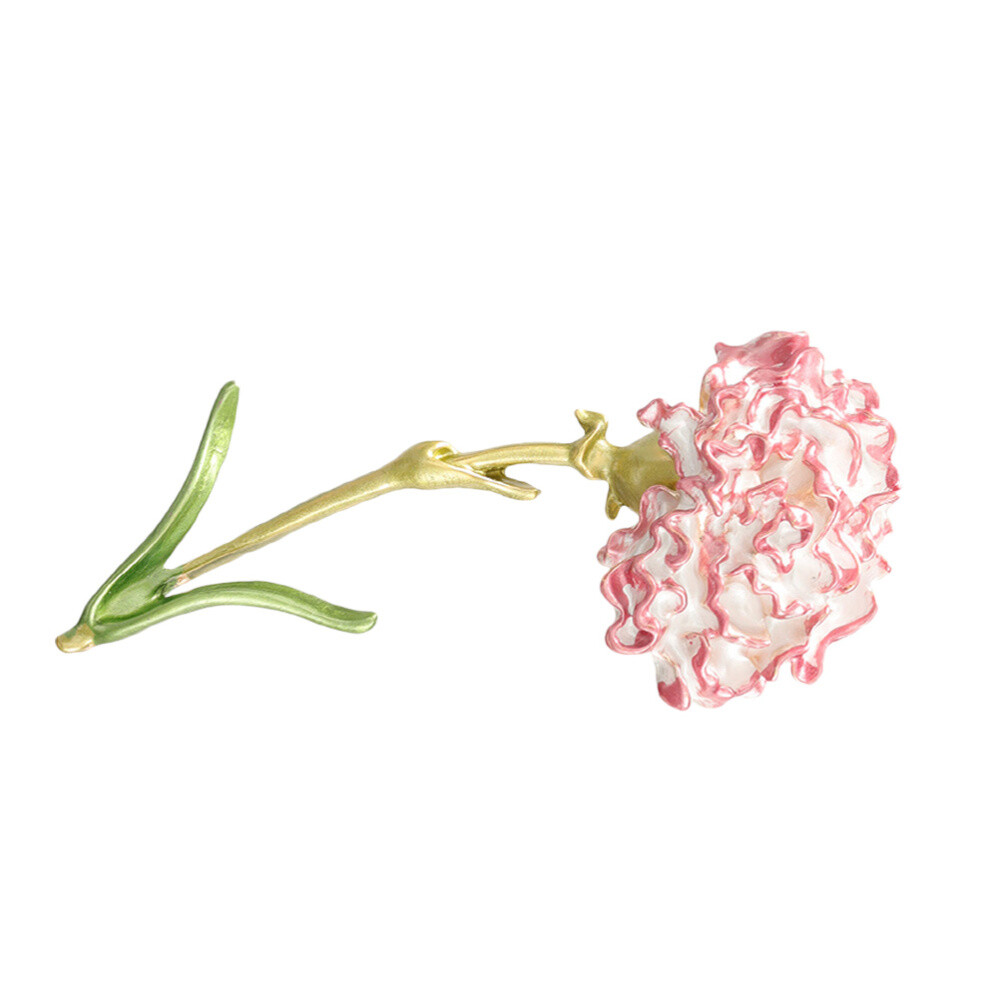 Exquisite Flower Brooch Pin Carnation Lapel Pin Collar Lapel Pin Jewelry