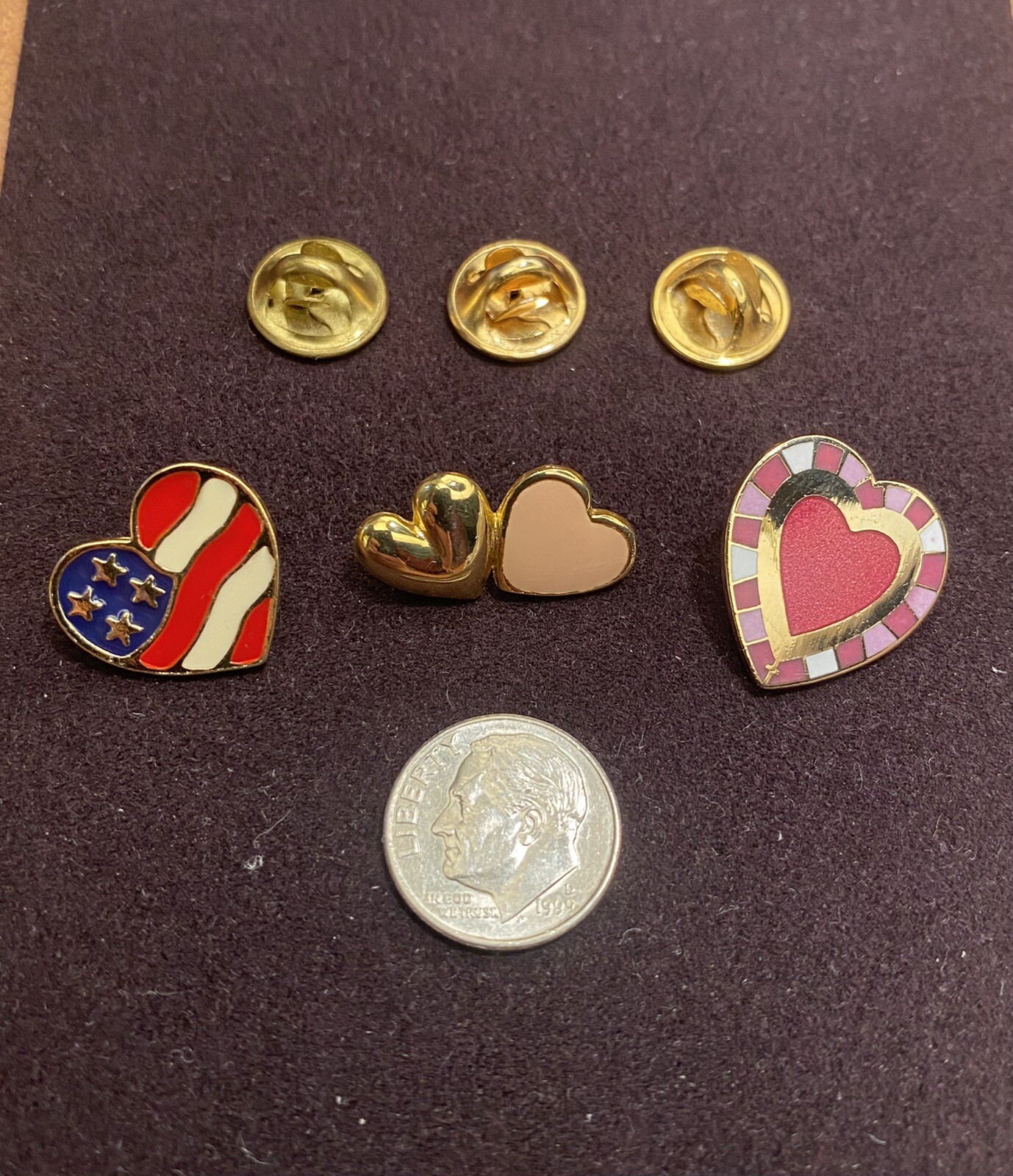 Vintage 2001 SIGNED AVON Memorial 9/11 Pin SIGNED VALLEY CASTINGS Enamel 3 Lot