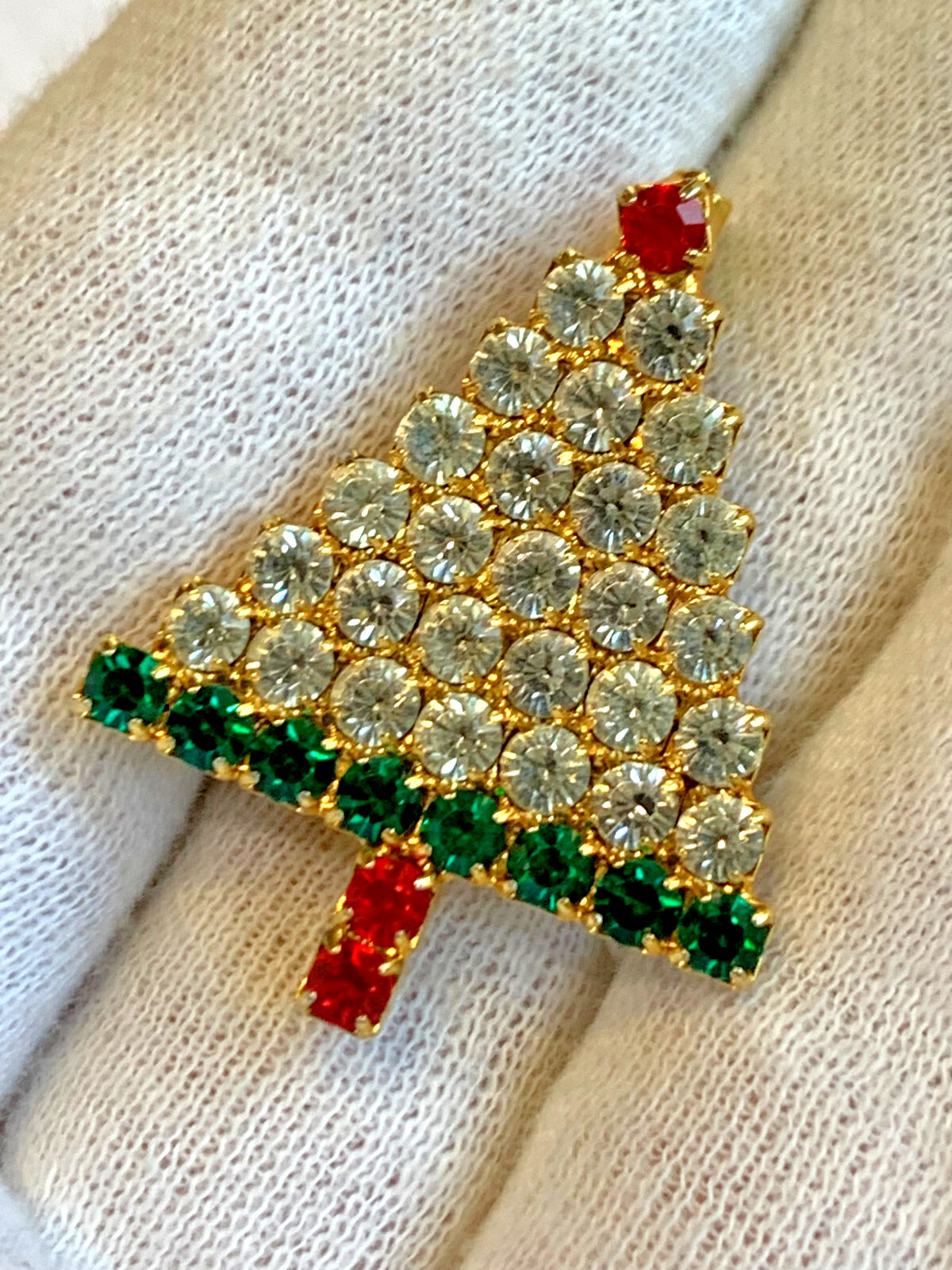 Vtg Christmas Brooch Lot Avante Monet Avon Snowman Penguin Trees Rudolph Cherub