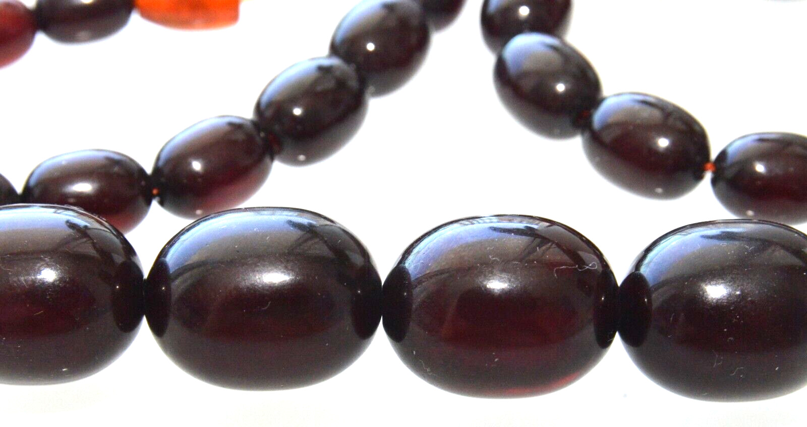✅80cm =102gr RUSSIAN SOVIET BALTIC AMBER BEAD NECKLACE 琥珀 BRACELET STONE PENDANT