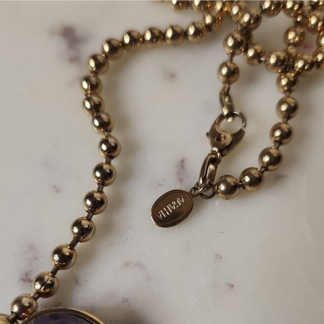 AGATHA PARIS Necklace 4 Charms | Swarovski Crystal Necklace