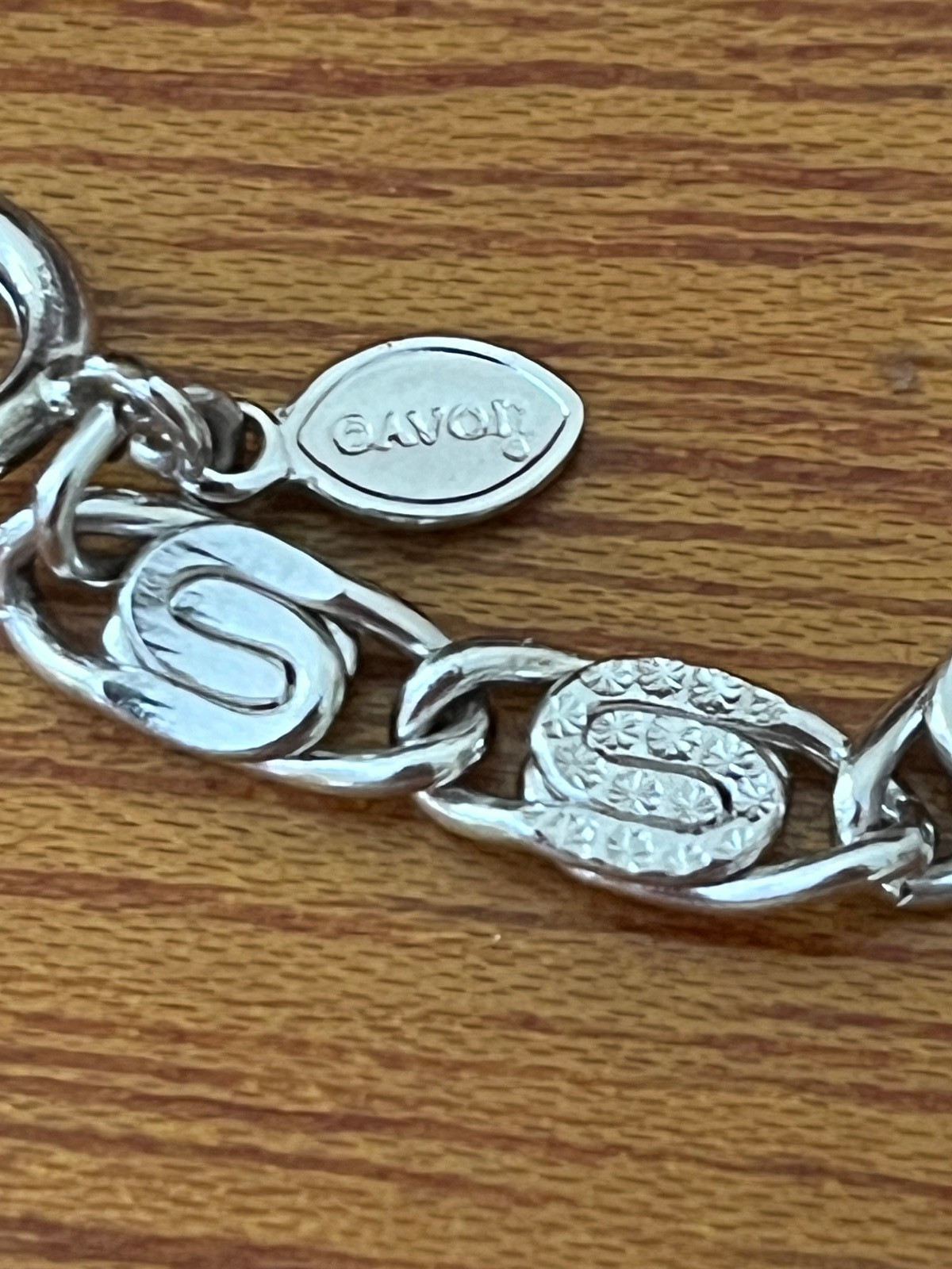 VINTAGE 29″AVON SILVERTONE MARINER LINK NECKLACE