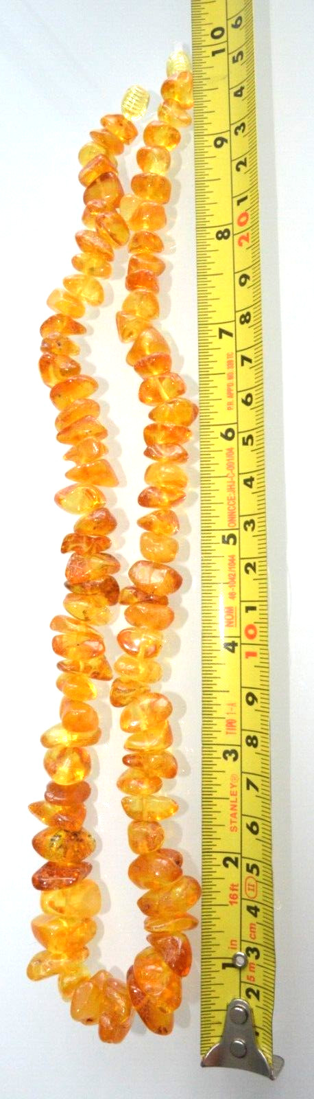 44gr RUSSIAN SOVIET BALTIC AMBER BEAD NECKLACE 琥珀 BRACELET STONE PENDANT EARRING