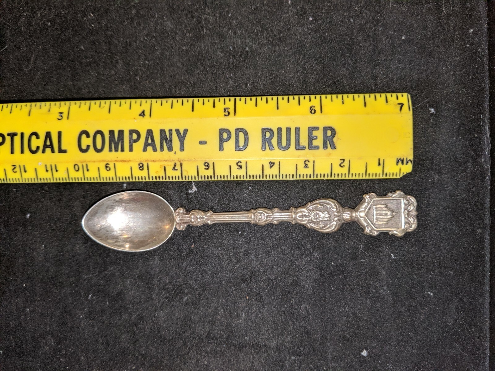 MONTAGNANI Italy white metal silver tone Collectible Souvenir approx 5.25″L