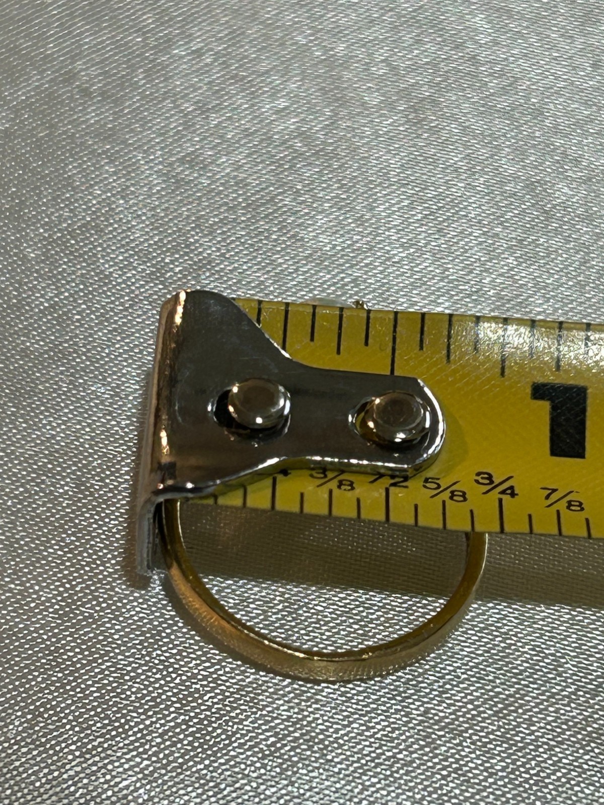 VINTAGE LADIES 14KT GOLD OPAL DAIMOND RING APROXX 6 INCH 2.8 GRAMS HAS CRAZING