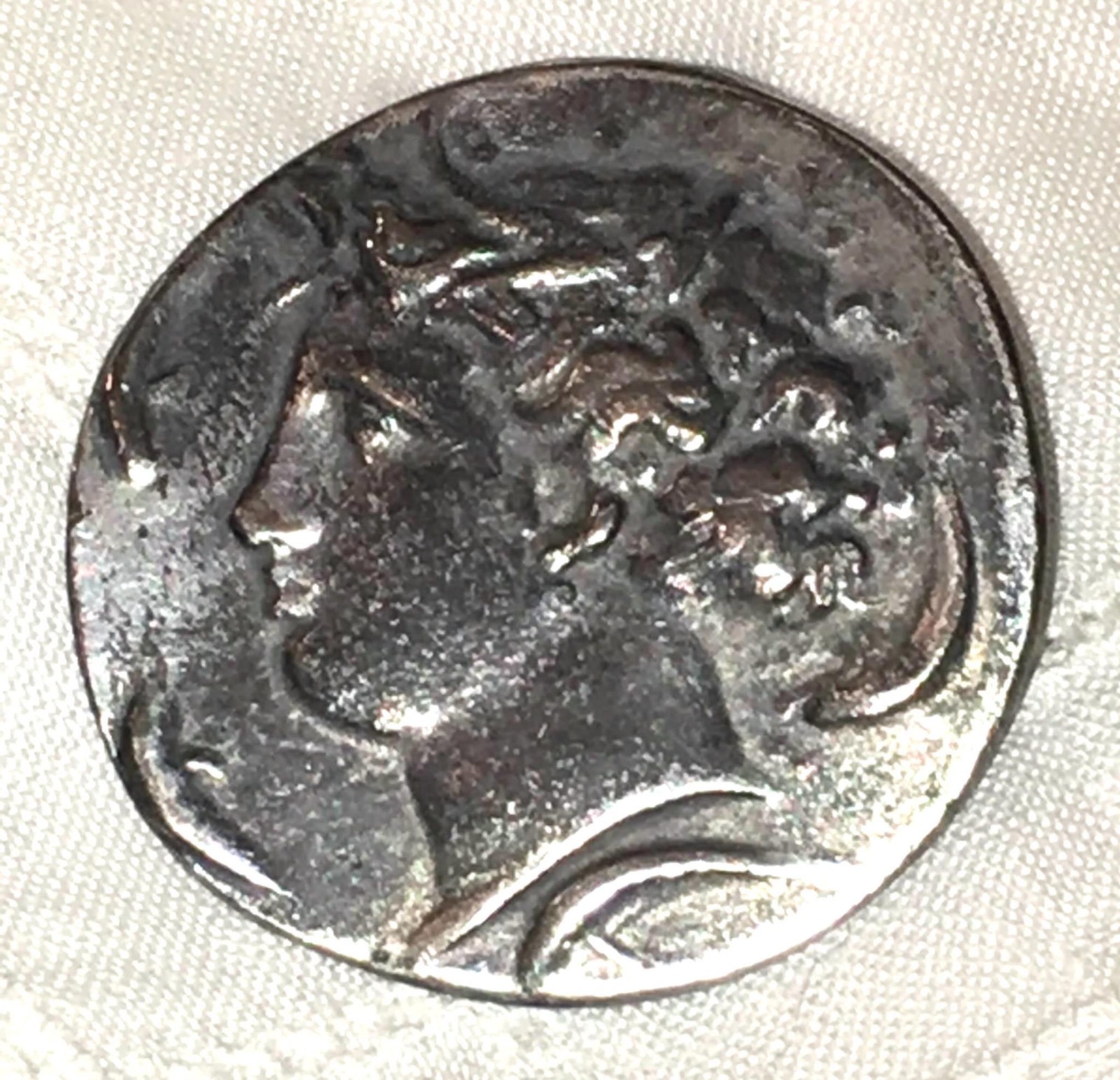 Silver Roman Coin Brooch Vintage MMA Vtg Alva Studio Pin Museum Replica Lovre